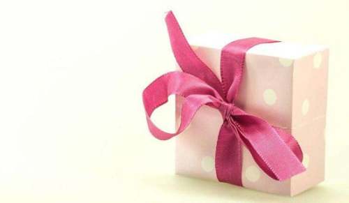 收到礼物的感谢信